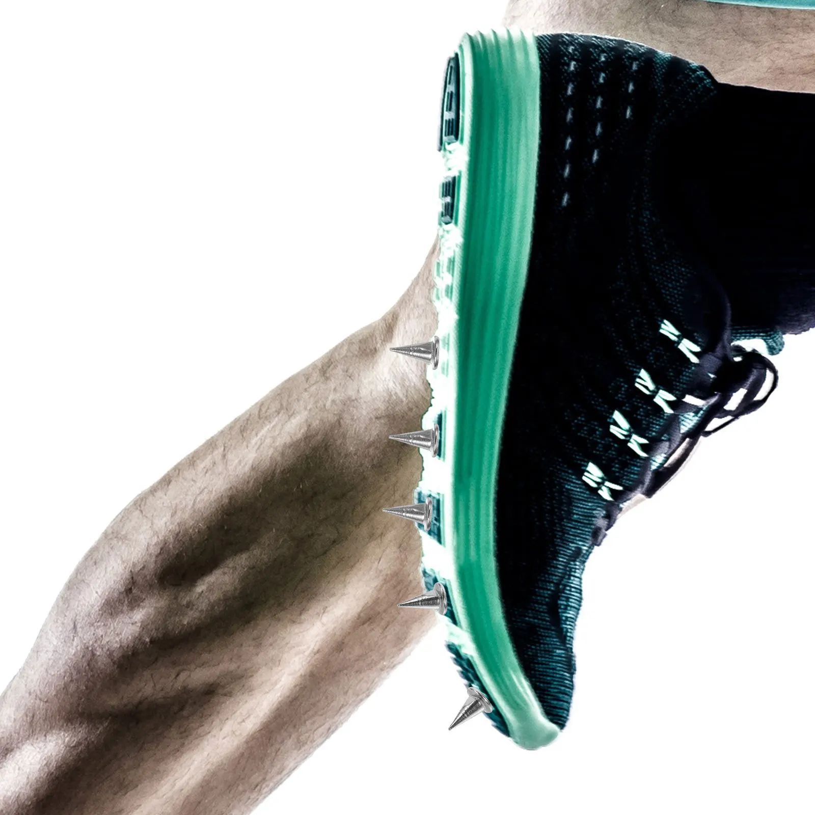 

110Pcs Hard Steel Track Spikes Cone Shape Replacement Spikes for Track Shoes Running Jump Sprint Spike for Shoes