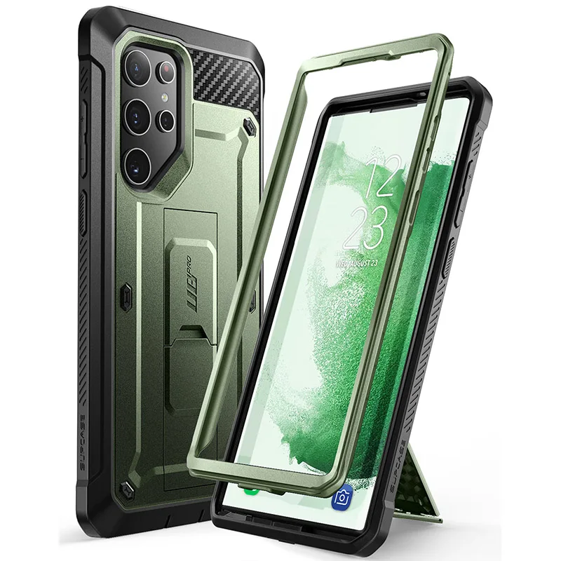 SUPCASE For Samsung Galaxy S22 Ultra Case (2022) 6.8 inch UB Pro Full-Body Holster Cover WITHOUT Built-in Screen Protector