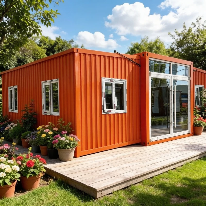 Forest Cabin Modern Luxury Expandable Container House Mobile Tiny House Garden Rooms Cabins Prefabricated Folding Room