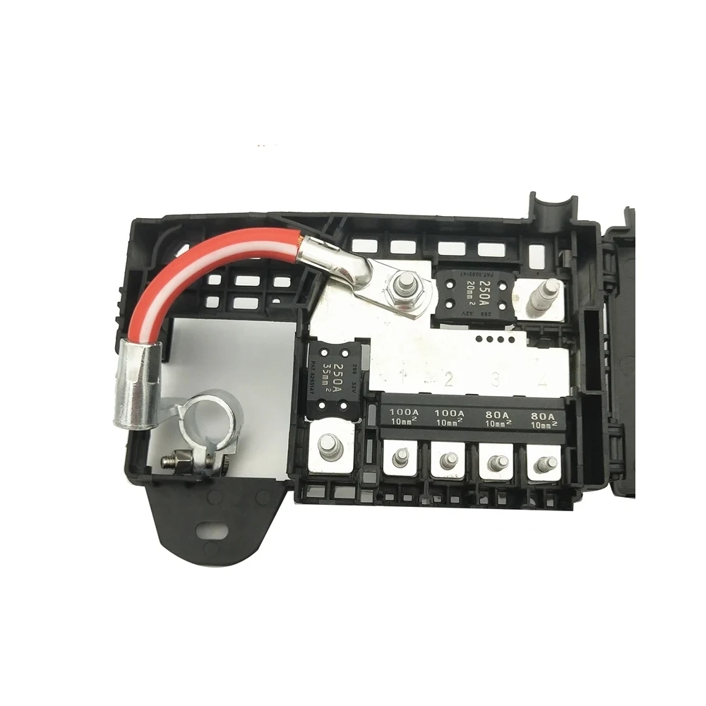 2015 chevy cruze cigarette lighter fuse OEM 96889385 Car Circuit Fuse Relay Block Terminal Box Assembly 250A  Battery Connector Tray For Chevrolet Cruze 2011-2015