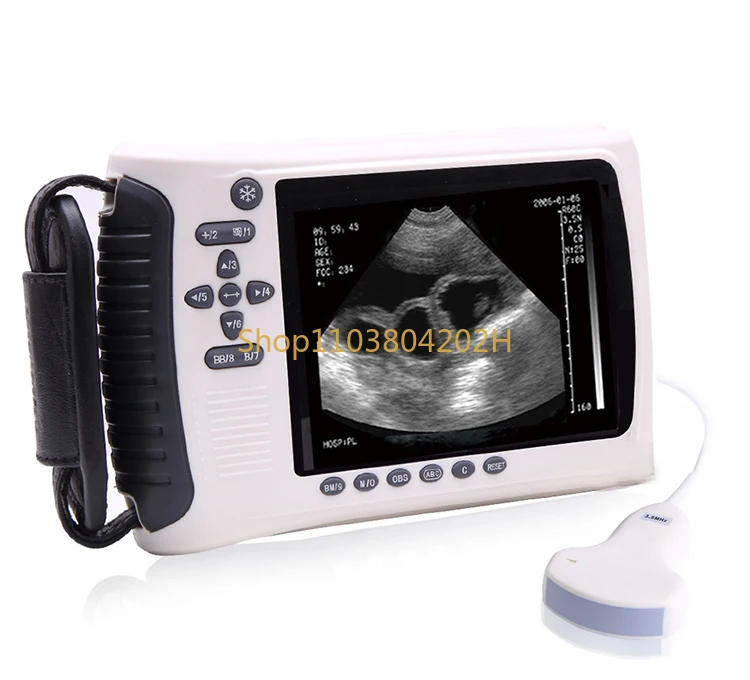 2024 Portable veterinary ultrasound scanner equipment handheld pregnancy scanner price for Animal Pet Farm use waterproof