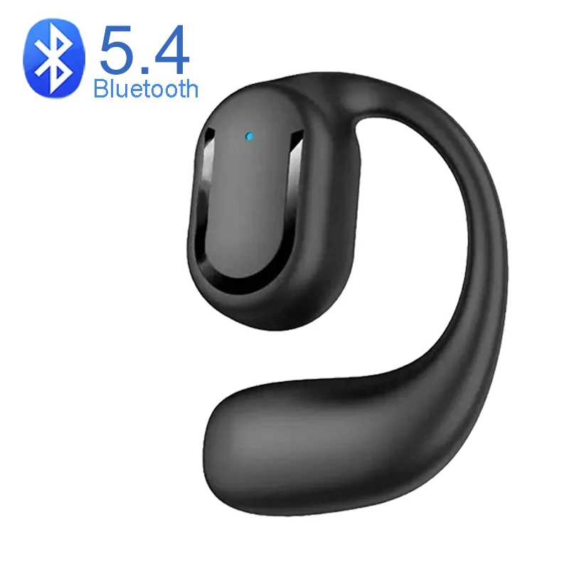 Auriculares inalámbricos con Bluetooth 5,4, cascos HiFi estéreo con gancho para la oreja, reducción de ruido para Huawei y iPhone