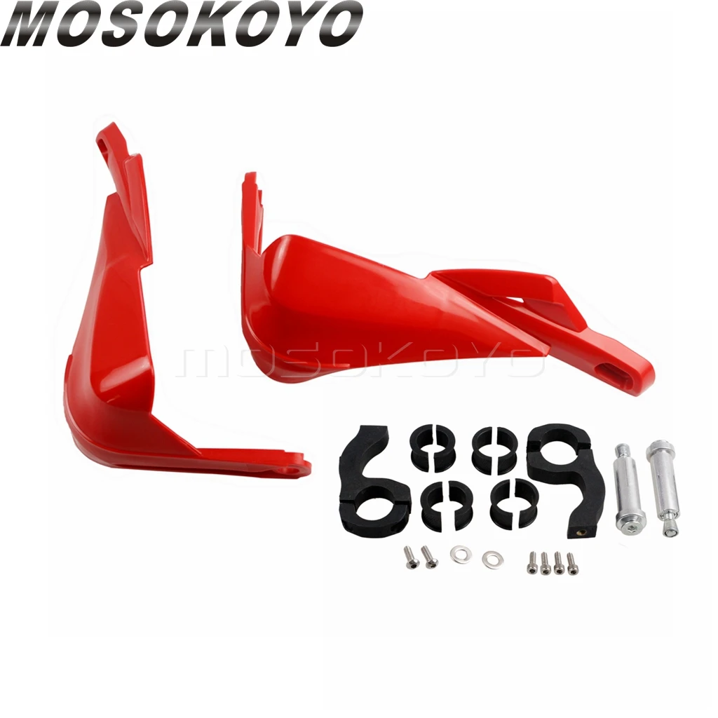 White Dirt Bike 28mm Handguard 7/8