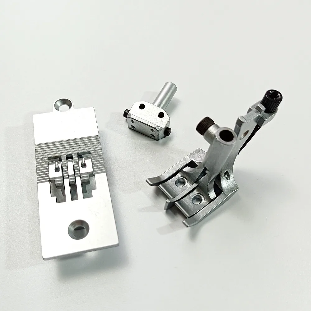 Spring Type Center Guide Feet Gauge set For Pfaff 1246 W/O Thread Trimmer models