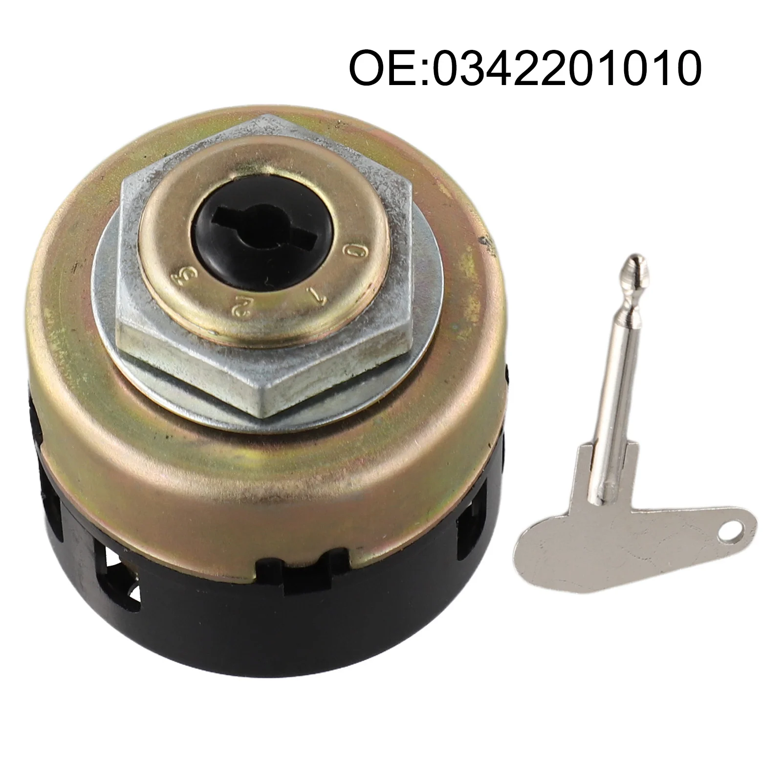 Ignition Lock Light Switch with Key Compatible with For Deutz For Ursus For Lanz Tractors Reference 0342201010