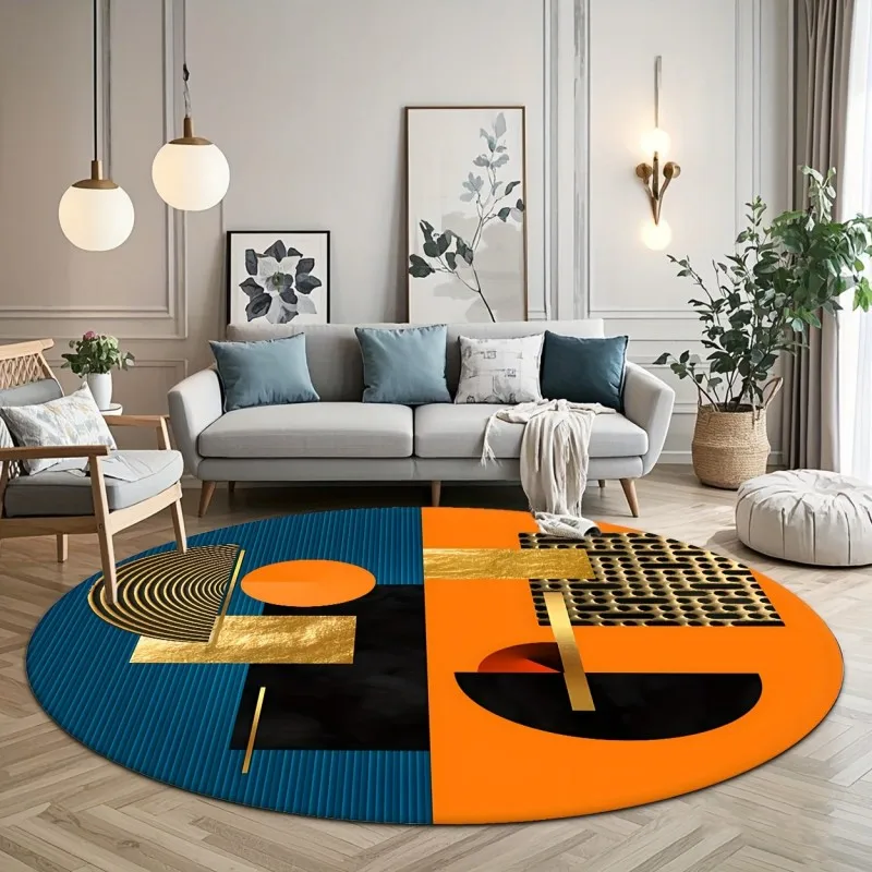 Living Room, Bedroom, Patio, Outdoor Area Rug, Carpet Round rug