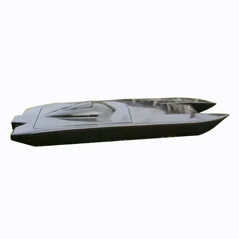 L980-W300mm Carbon Fiber Catamaran Hull, CAT Boat/Brushless Electric Boat/Extract Vacuum RC Speedboat/warrior