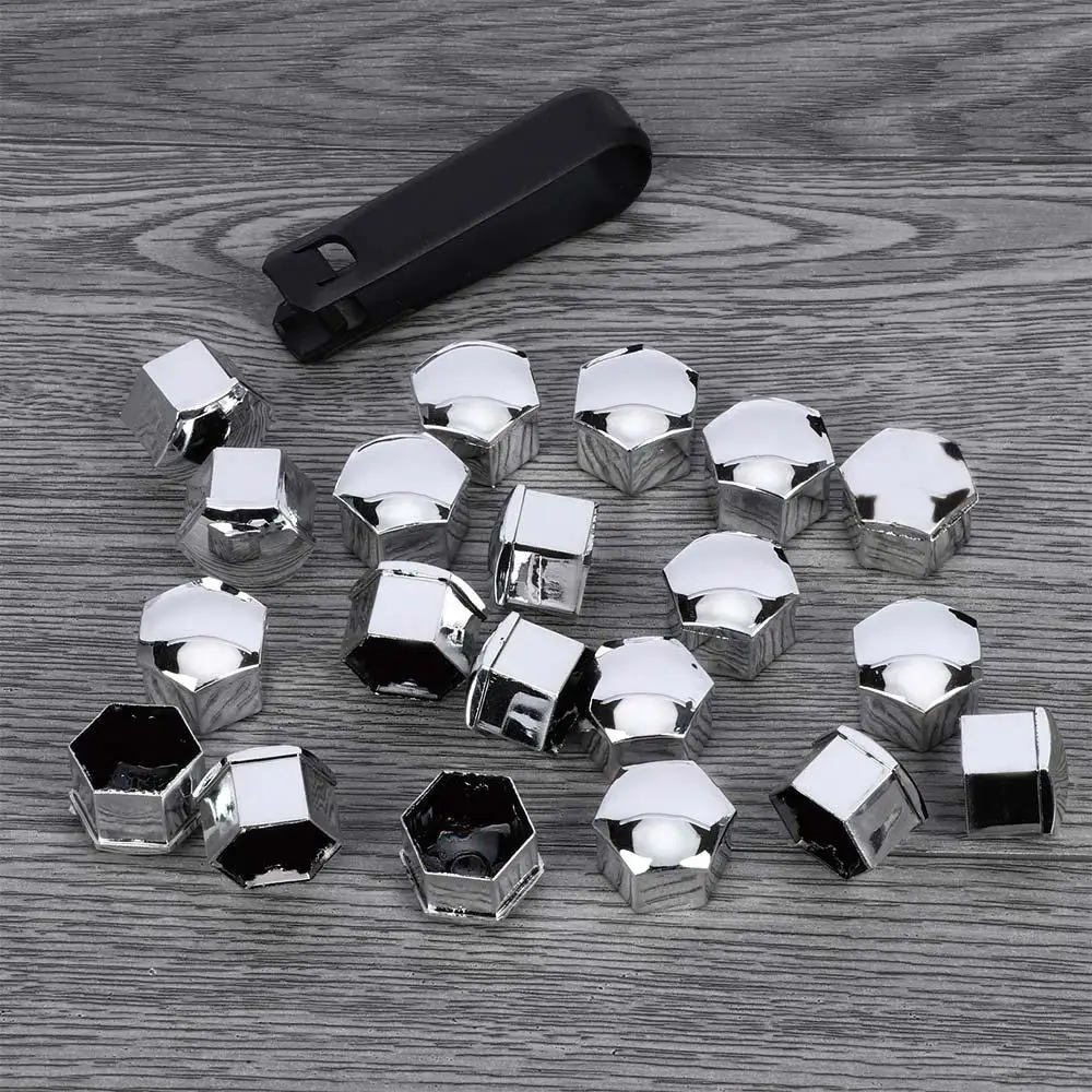 

Tyre Protection Car Exterior Decor Auto Hub Caps 17mm Bolt Rims Screw Protector Screw Covers Bolt Covers Bolt Caps Screw Caps