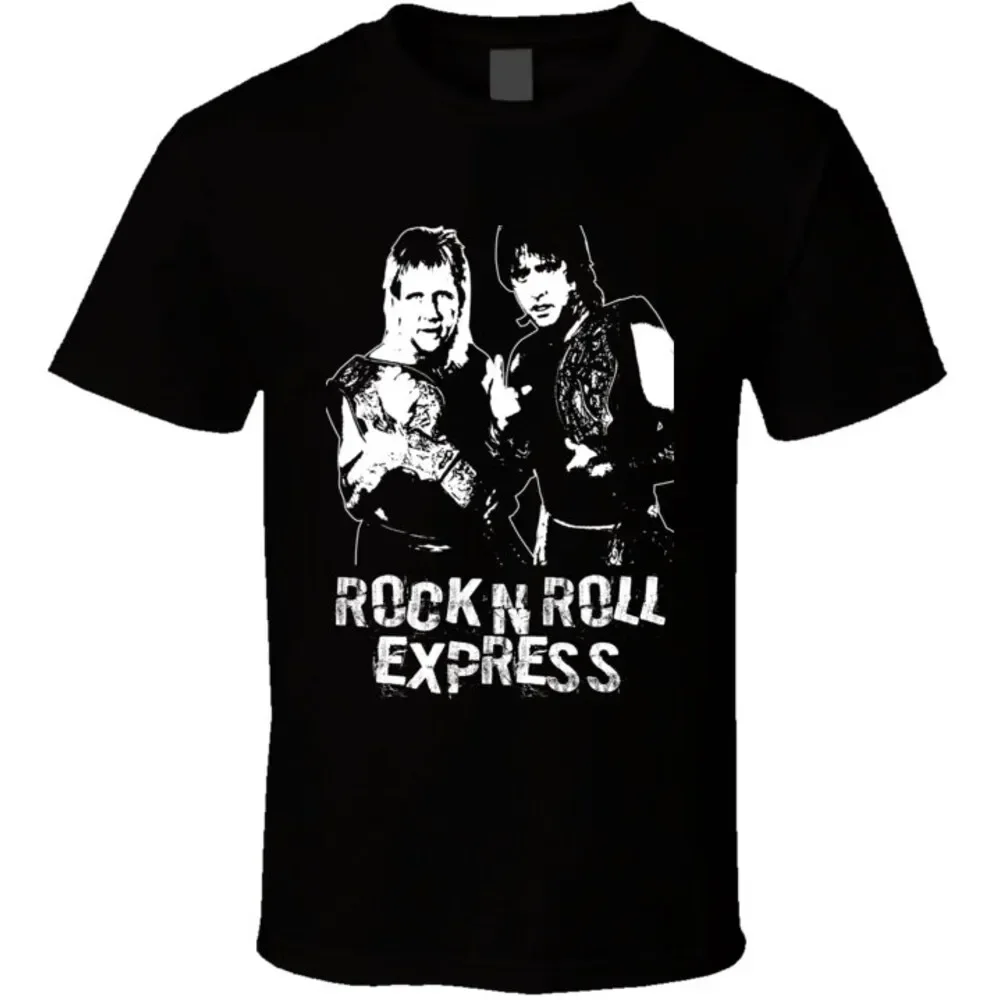 تي شيرت فريق Rock N Roll Express Retro Legends Of Wrestling Tag #1
