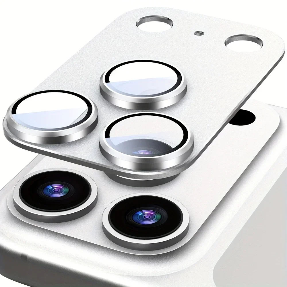 1 Stück Schutzfolie für iPhone Duo Fold 18, 17 Pro Max, 17 Pro, 17 Air, vollständige Abdeckung, ultradünner Kameraobjektivschutz, Metallrahmen.