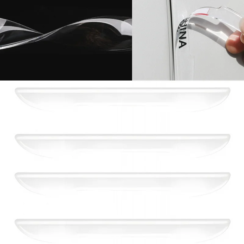 

Transparent Car Door Anti-collision Protector Strips Waterproof Side Edge Rear View Mirror Protection Stickers Auto Accessories