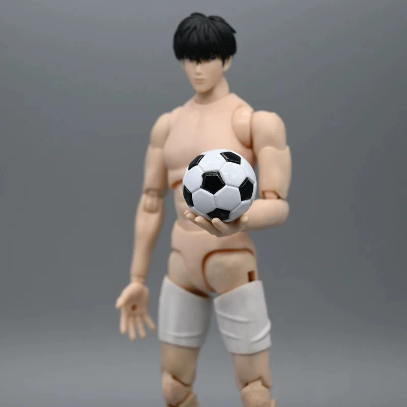 1/12 Scale Football Model Toy Diameter 2cm Soldier Scene Accessories Props Fit 6'' Action Figure Body Doll