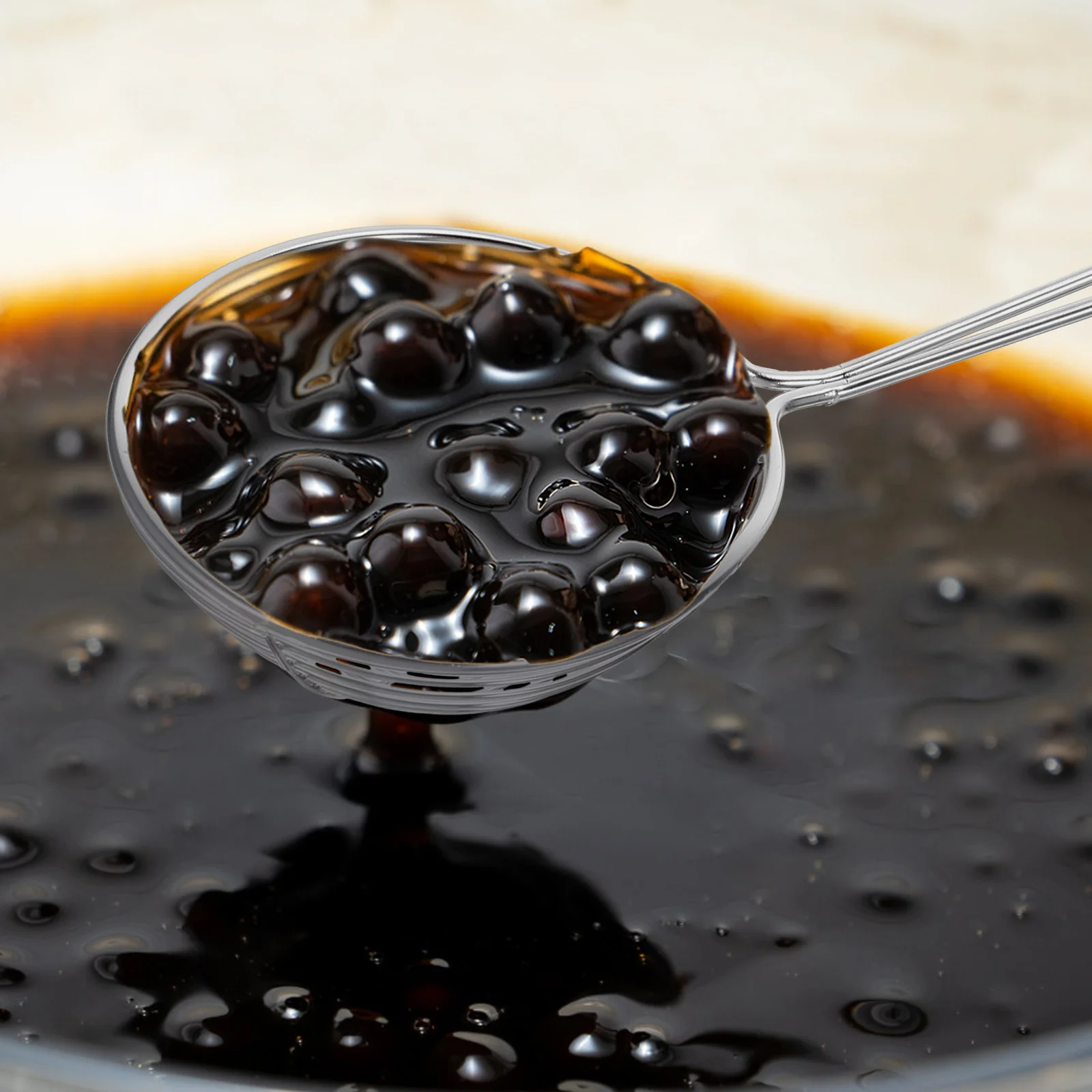 

8pcs Stainless Steel Skimmer Spoons Long Handle Fine Mesh For Frying Boiling Hot Pot Soup Strainer Kitchen