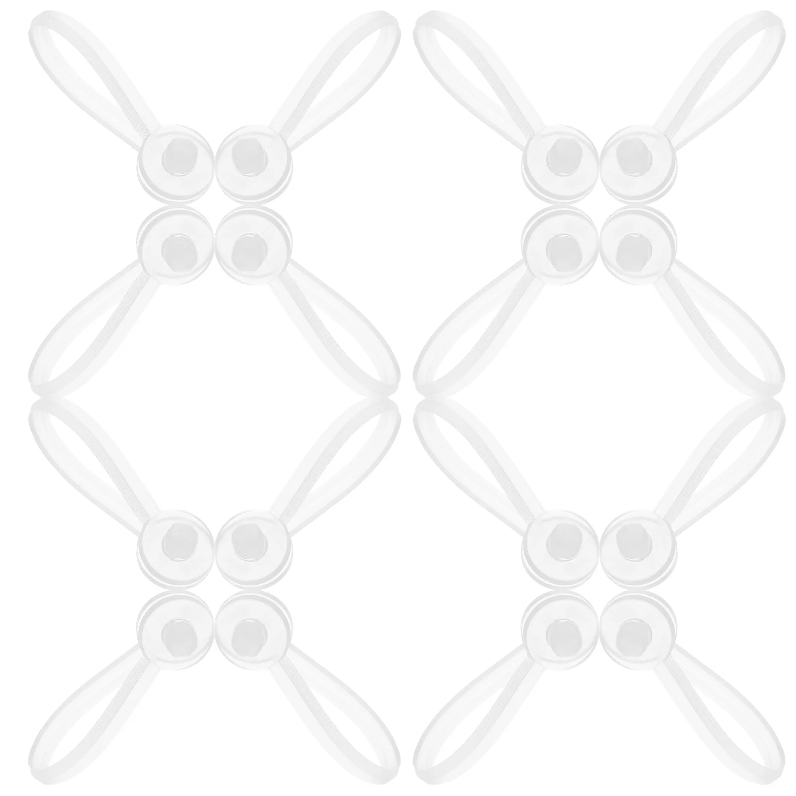 

100pcs Hanging Tags 55mm Plastic Fasteners Cords Cable Ties Garment Labels Price Ropes Clothing Tags Strings Security Marking