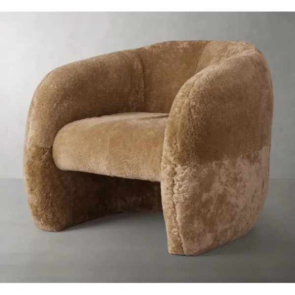 Luxury single-seater reclining sofa cork bedroom furniture hotel apartment