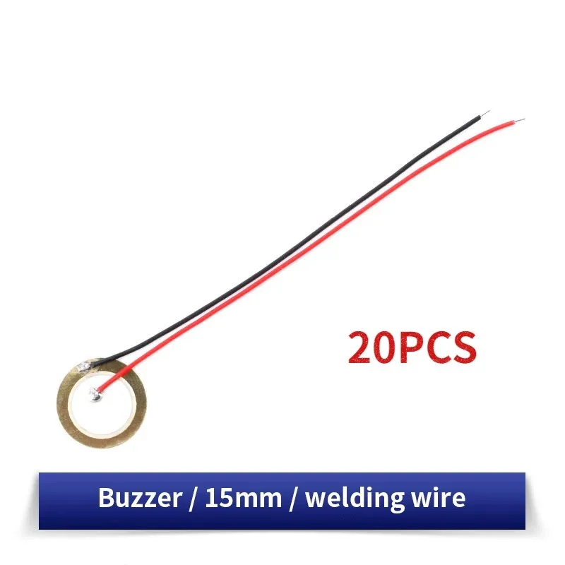 10 Stück 27 mm Piezo-Keramik-Wafer für Summer-Lautsprecher