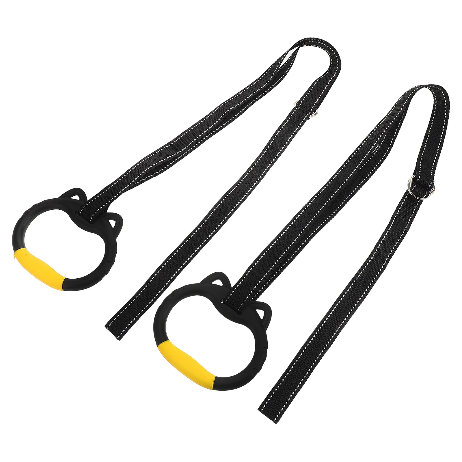 

Ring Trainer Gymnastics Rings Kids Gymastic Exercise Pull up with Straps Suspension