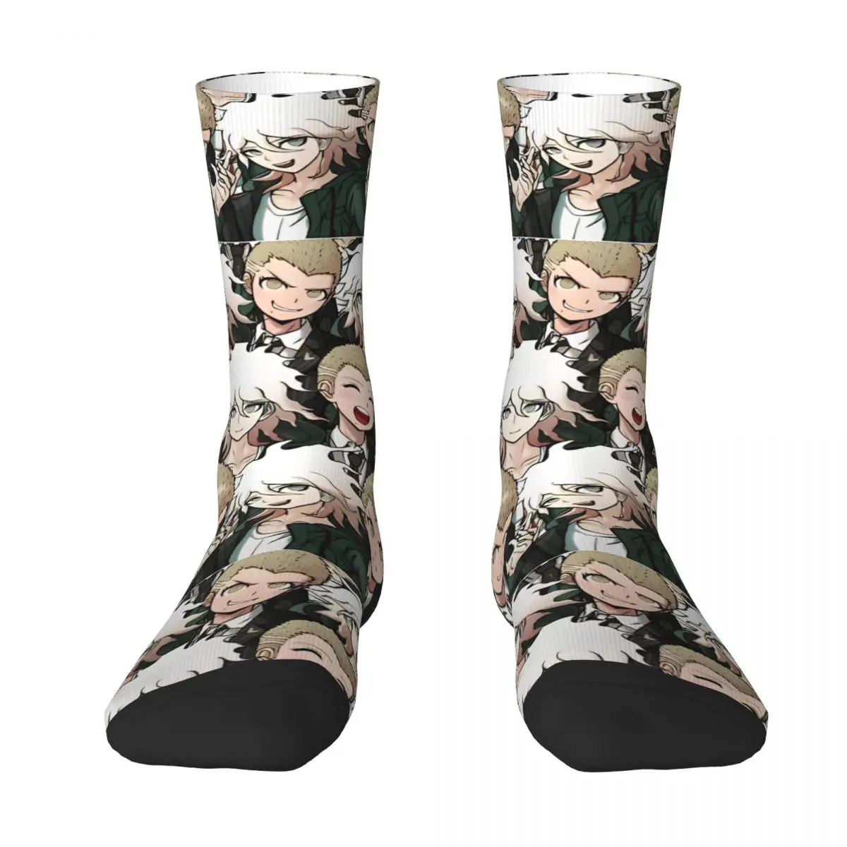 Nagito Komaeda Fuyuhiko Kuzuryu Socks Autumn Stockings Casual Men Soft Breathable Socks Design Running Sports Non-Slip Socks