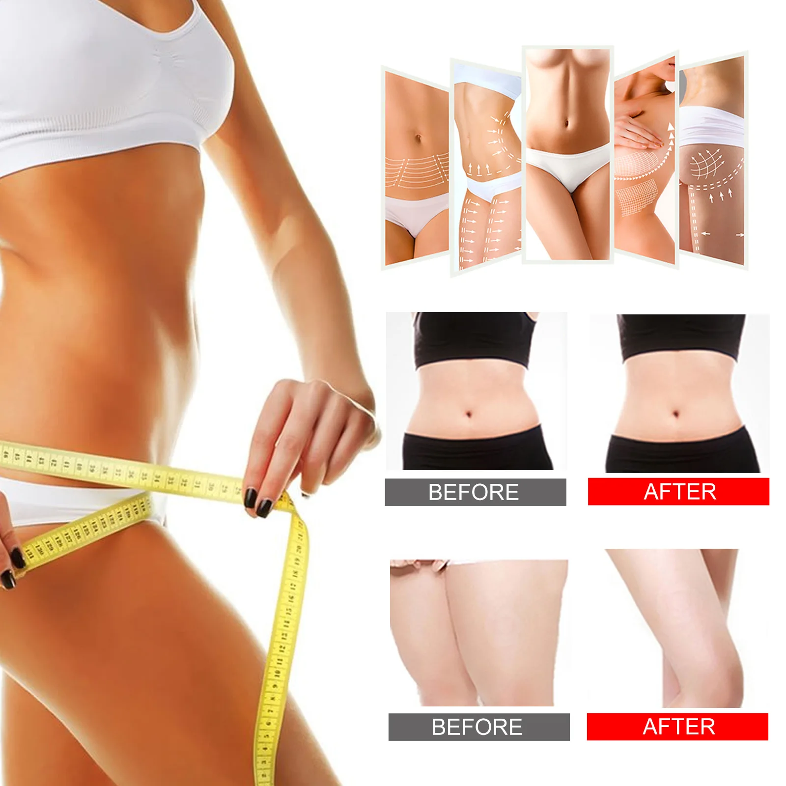 Body Shaping Stick Tights The Skin for Lazy People Light Body Small Waist for Lazy People Big Belly Shaping Moxa Umbilical Stick