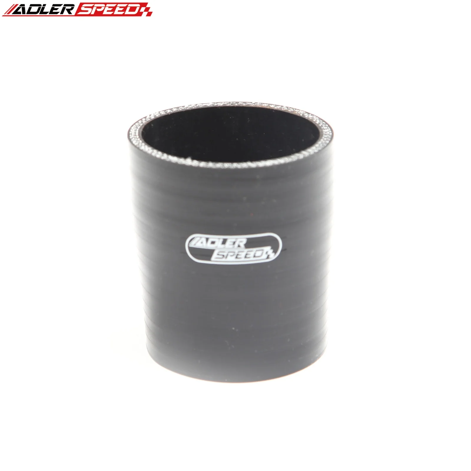 Universal 4 Ply 3.25''-3'' (83-76mm) Silicone Hose Coupler Turbo Intercooler Intake Pipe Black