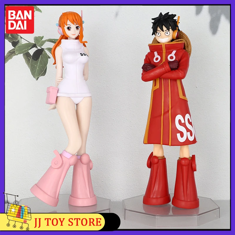 

New 22cm anime One Piece Action Figure Luffy Kawaii Nami Doll Pvc Room Decoration Desktop Decoration Gifts Birthday Gifts Toys