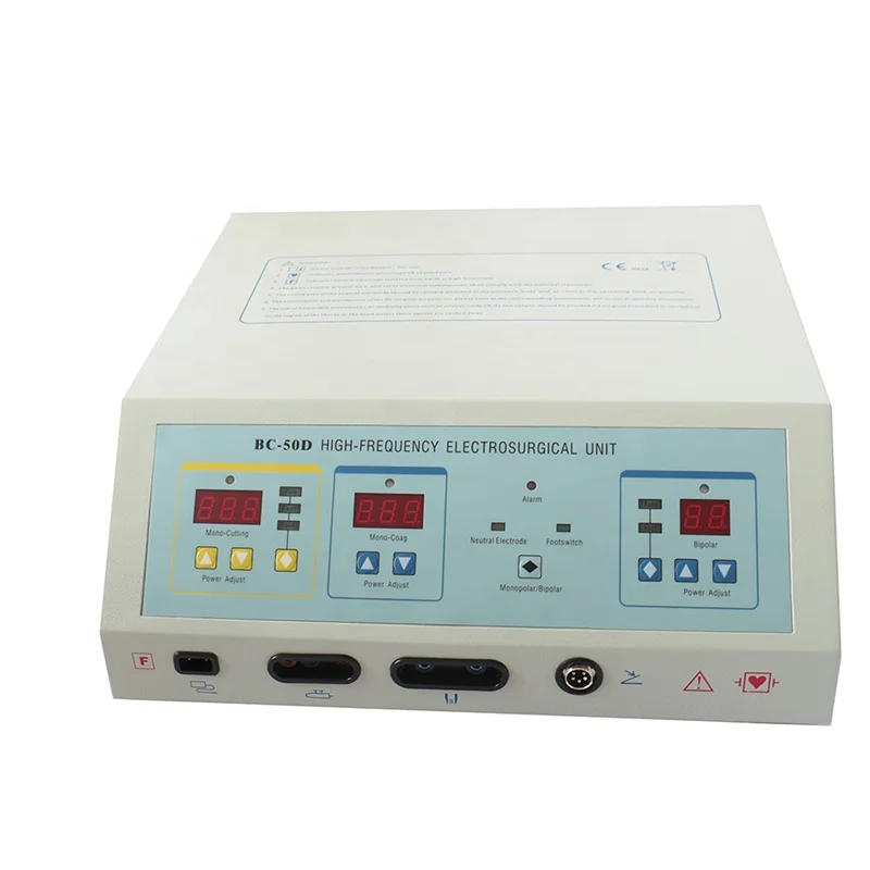 BC-50D approved electrosurgery unit the basis of surgical instruments electrocautery diathermy machine