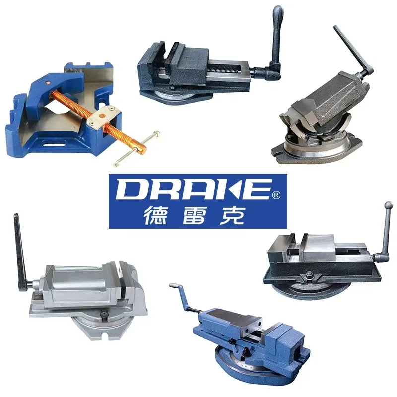 

High Precision Flat Nose Pliers Angle Fixed Type Heavy Platform Milling Vice Woodworking Drill Vise For Machine