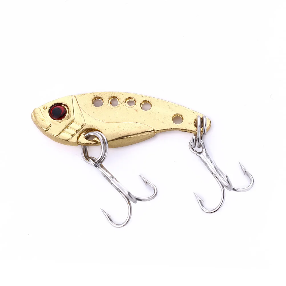 

4PCS Plating Lure Baits High Simulation Attractive Bass Pike Yellow Perch Fishing Lures Fishing Gear