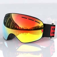UV400 Double Layers Anti-fog Ski Goggles Lens Ski Mask Glasses Skiing Snow Snowboard Eyewear Mirror Polarize Goggles for Men