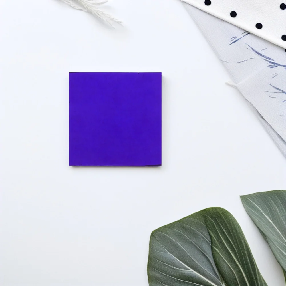 

Blue Cobalt Chemistry Glass Sheet Filter Glass Pieces Flame Color Reaction Practicable Experiment Tool for School Labs