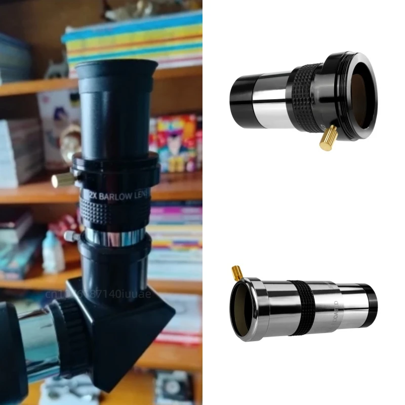 

Увеличительное стекло для телескопа, увеличительное стекло 1,25 дюйма 2/3, винтовая версия M42/с Т-образной резьбой, аксессуары для астрономических телескопов