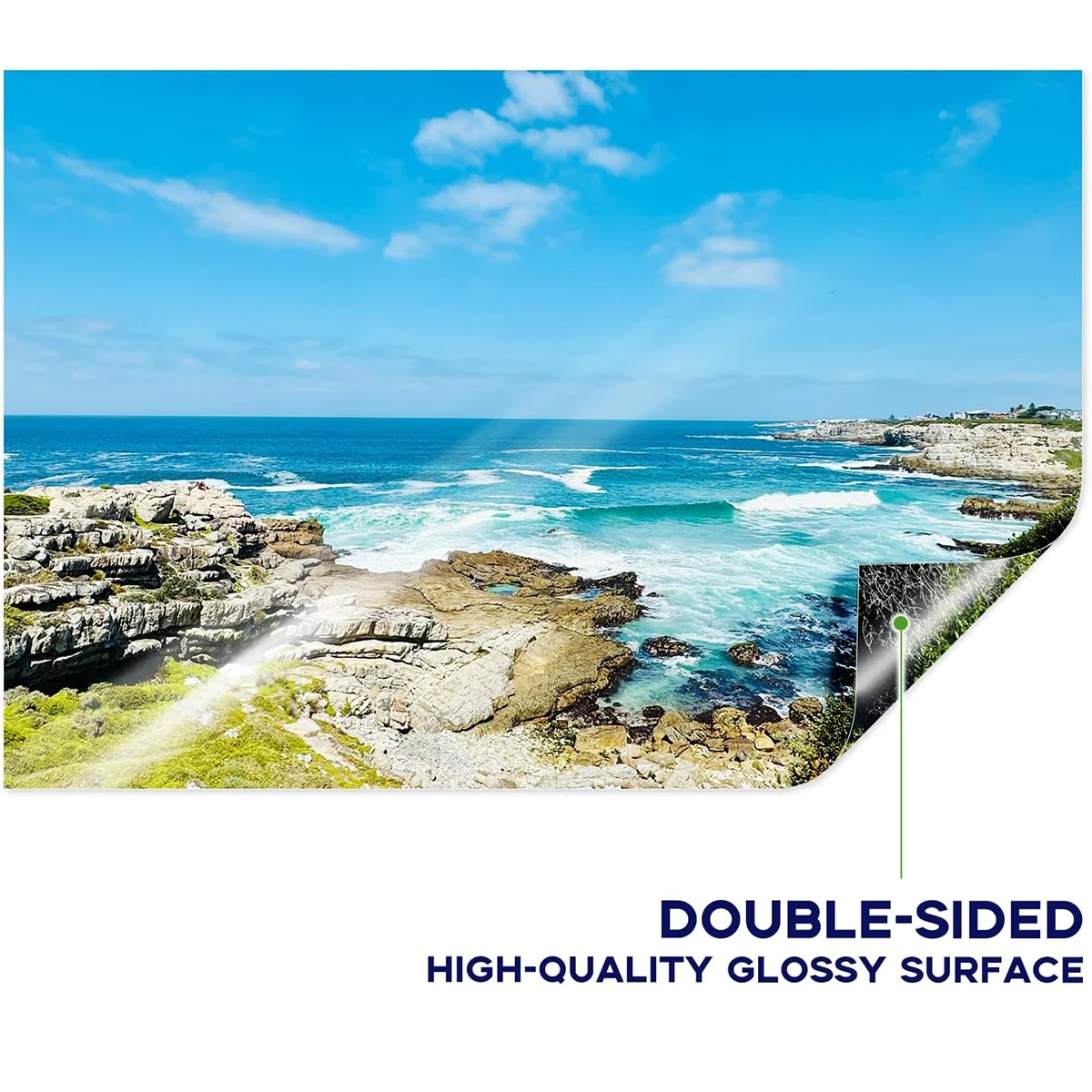 A6 Double-Sided Glossy Photo Paper, 5.83x4.13Inch,200GSM for Inkjet Printing Printer ,Photo ,Menus,Cards,DIY Postcards