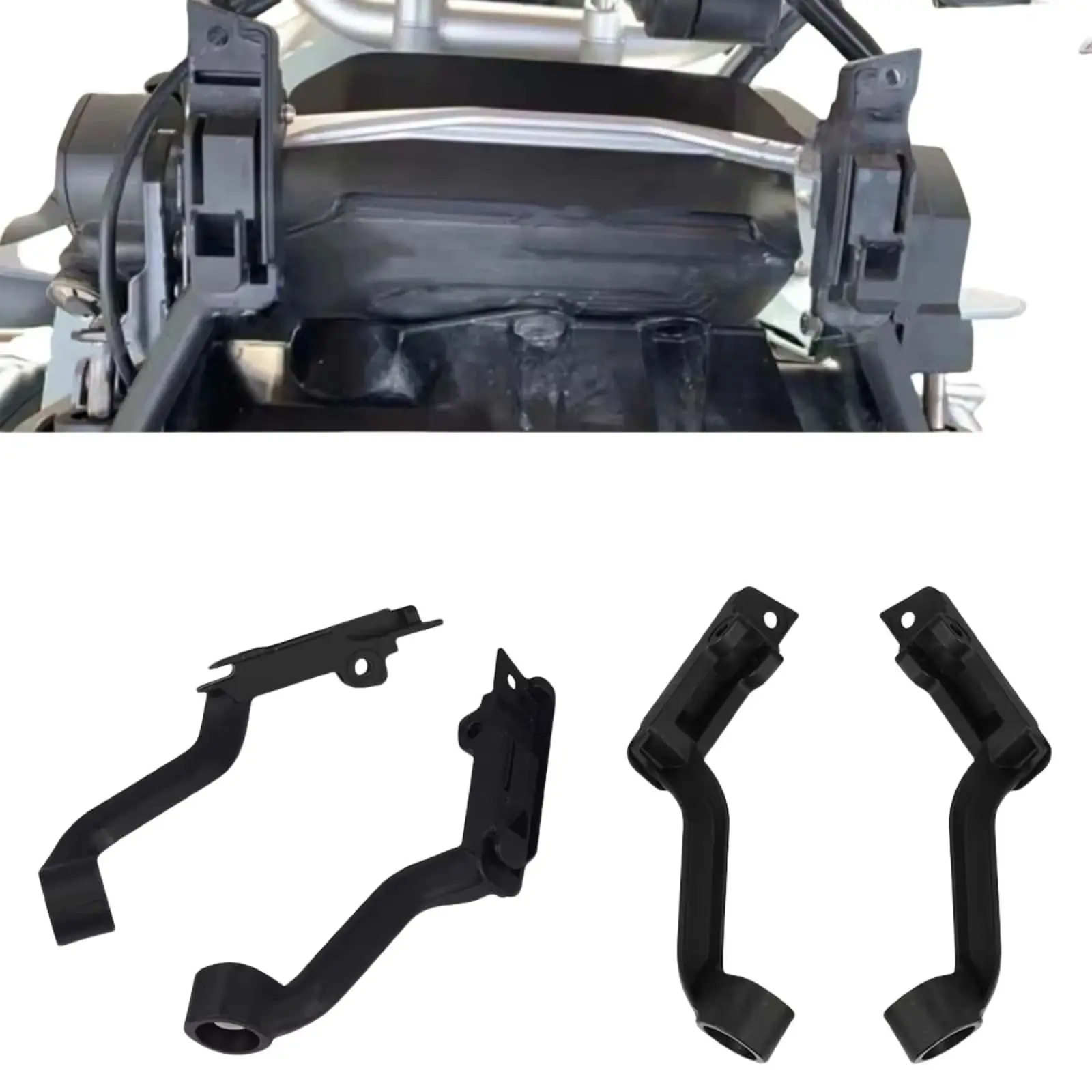For BMW R1250GS R1200GS 2014 To 2023 Motorcycle Adjustable Windshield With Wind Resistance Optimization Suitable