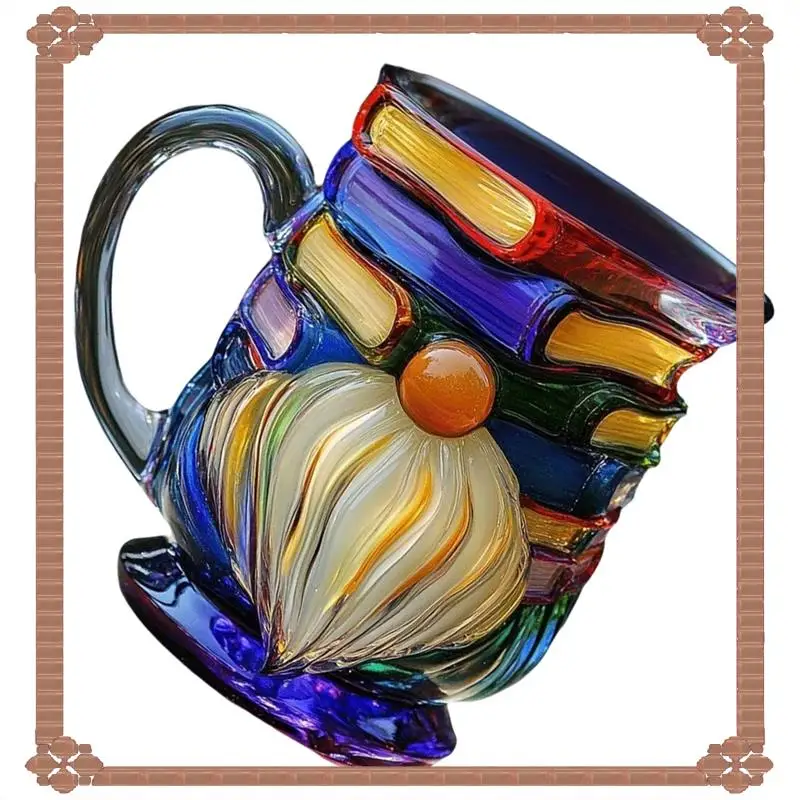 

24-часовая доставка, уникальные подарки для любителей книг, окрашенный гном для книжной кружки, кофейная чашка для книг, новинка, 3D-окрашенная для Бо