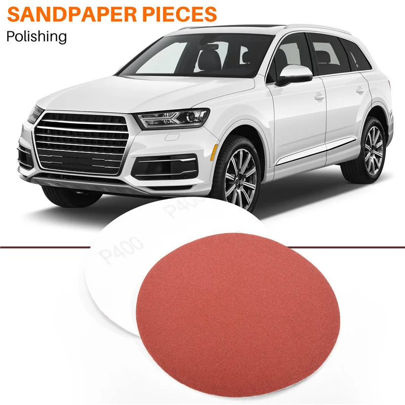 

A93Z 30PCS 5 Inch 125Mm Round Sandpaper Disk Sand Sheets Grit 320/400/600/800/1000/1500 Hook & Loop Sanding Disc For Sander Grit