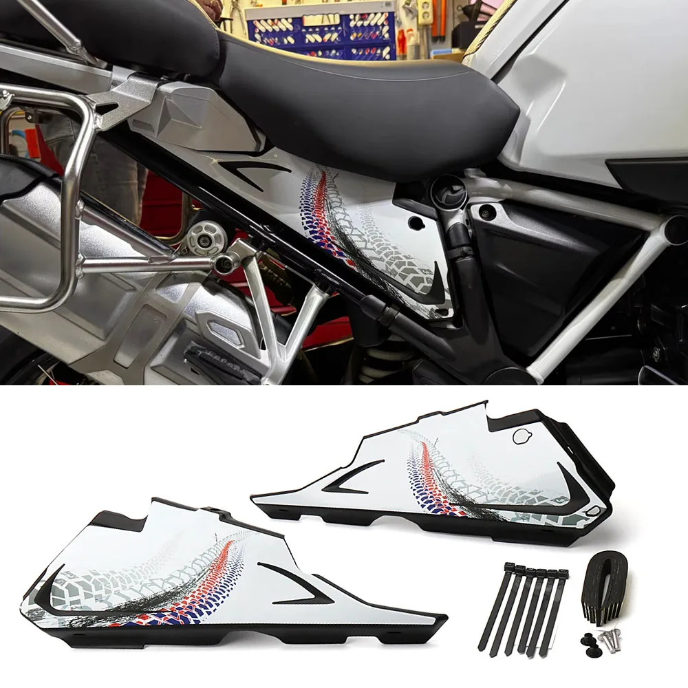 

Frame Cover Fits For BMW R1200GS LC R1250GS R1250 GS R 1250 1200 GS LC ADV Adventure Side Panel Fairing Covers Guard Protector