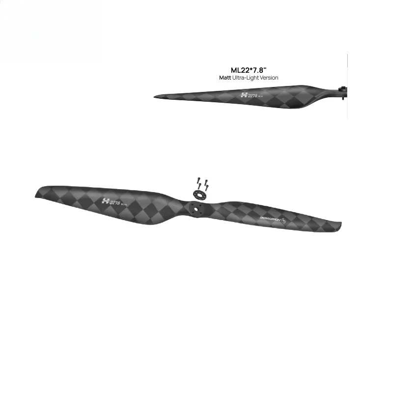

2278 Carbon Fiber Propeller High Efficiency Straight Blades for H6M Power System RC Dr-one Brushless Dr-ones Accessories