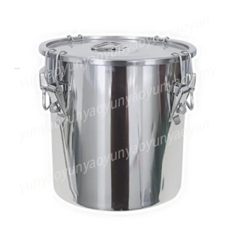 

Коммерческий бак из нержавеющей стали 304 с крышкой, сверхпрочный герметичный контейнер для пивоварения, ферментации и хранения сухих продуктов