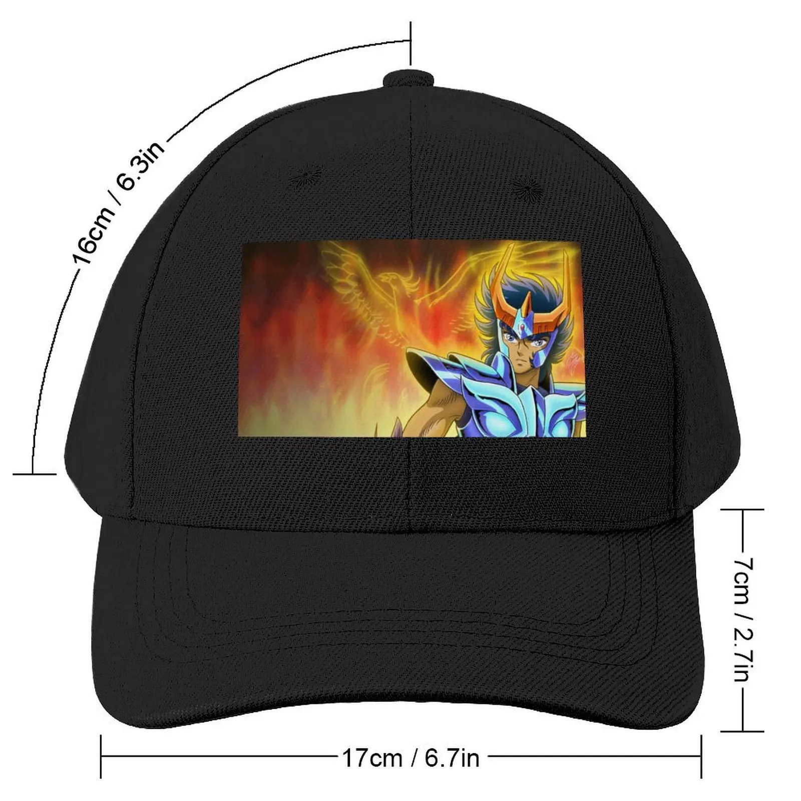 Saint Seiya Knights of the Zodiac Ikki Phoenix Baseball Cap Hat Beach Horse Hat Women's Hats 2024 Men's