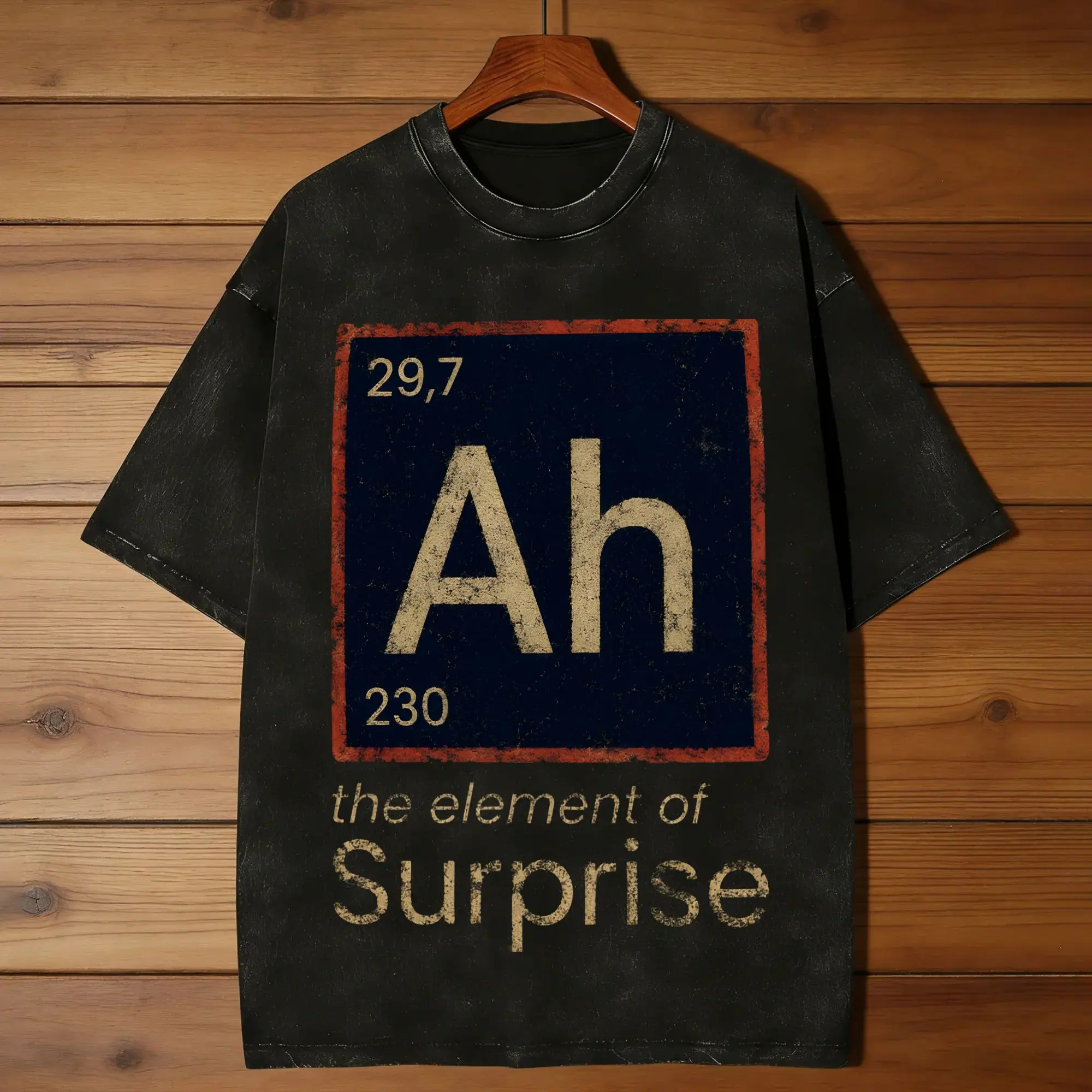 Men Ah! The Element of Surprise T-Shirts  Tees Summer Funny Short-Sleeve T-Shirt O Neck Fashion Pattern Tee Shirt Wholesale