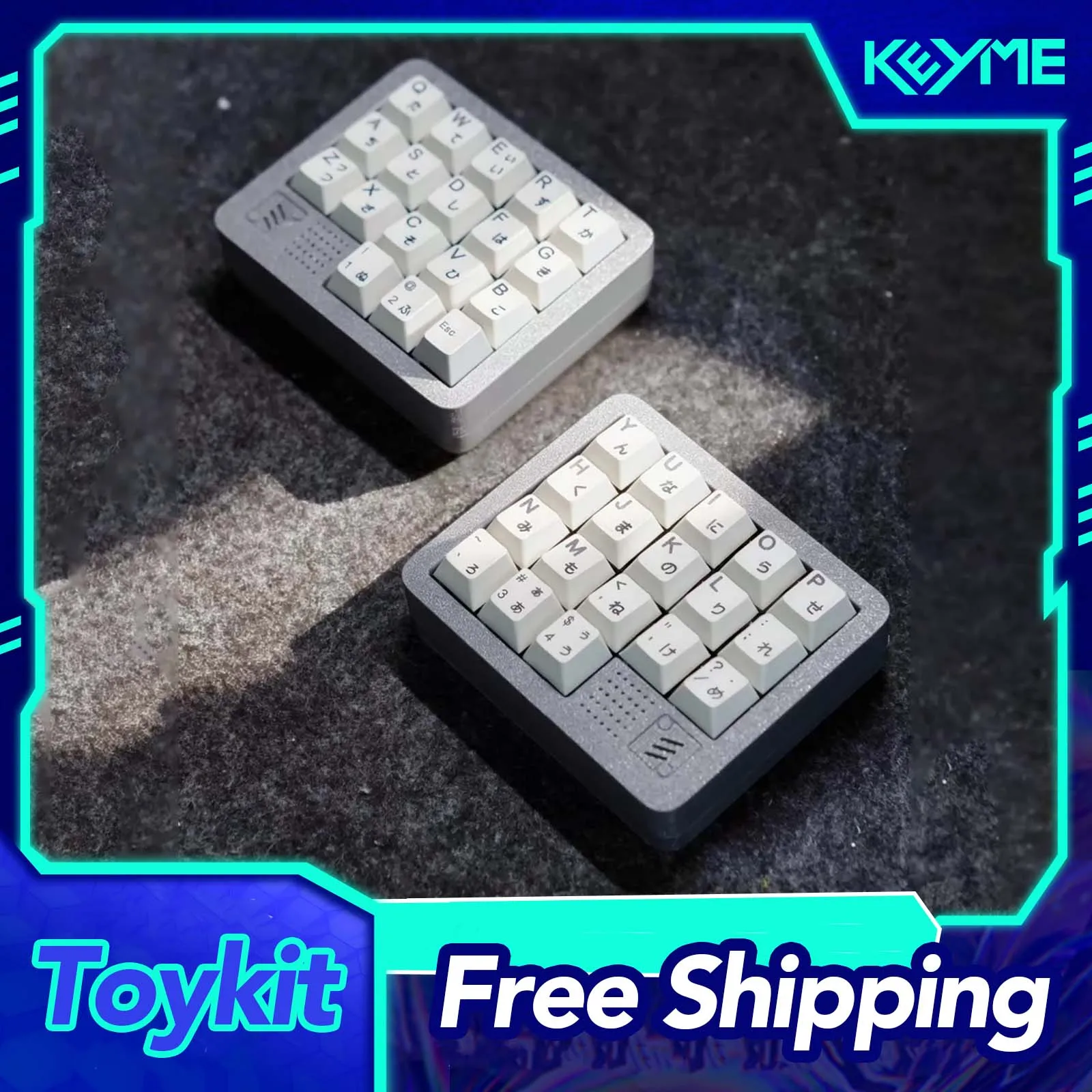 Tablet Accessories 3D Print - Toykit Kit Keyboard Terpisah Nirkabel Bluetooth
