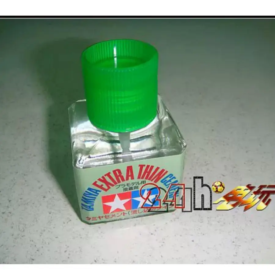 Tamiya Thin Cement 87038, Green Cap Glue For Gundam & Military Model Assembly view 3
