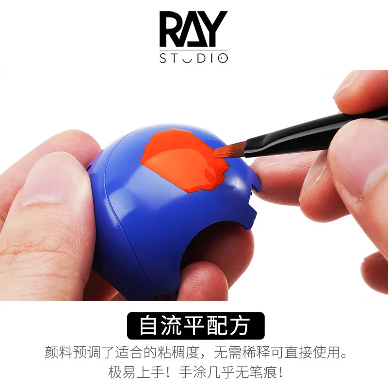 12 Color 6ml/18ml Model Dynamic Water-based Paint Hand Painted BJD Doll DIY Coloring Coating Up To Ship Models Model