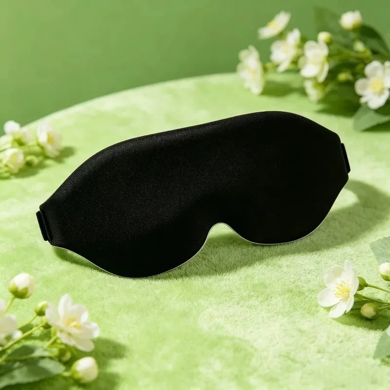 3D Adjustable Sleep Mask, Providing Breathability for The Eyes While Blocking Light, Featuring A Breathable Design