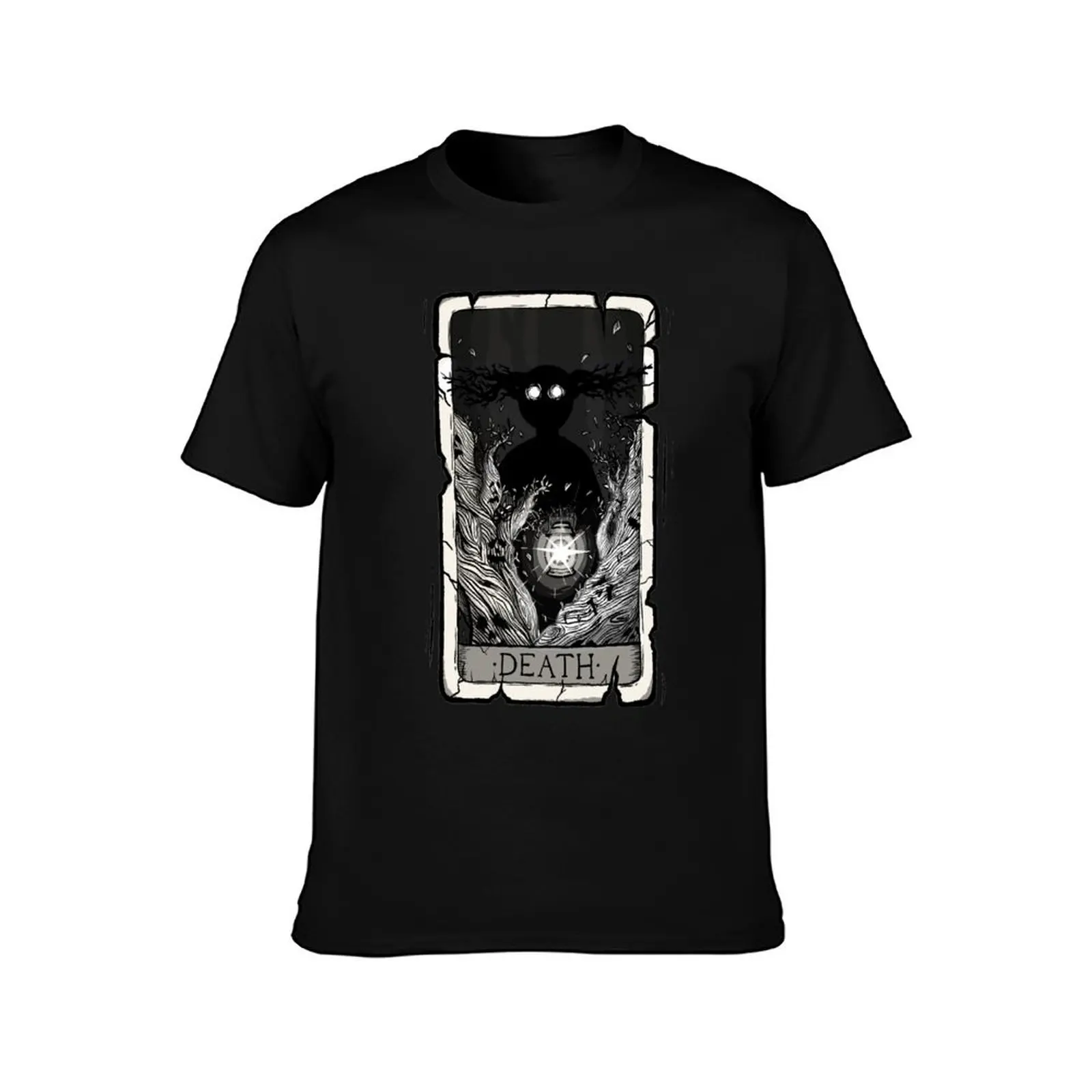 Over The Garden Wall Tarot Cards The Beast Wiccan T-Shirt Man t-shirt quick-drying mens t shirts casual stylish