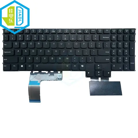US RGB Backlit keyboard With PCB For Lenovo Legion Slim 5-16IRH8 5-16APH8 LOQ 15ARP9 15AHP9 15IAX9 15IAX9 15IRX9 With AI key