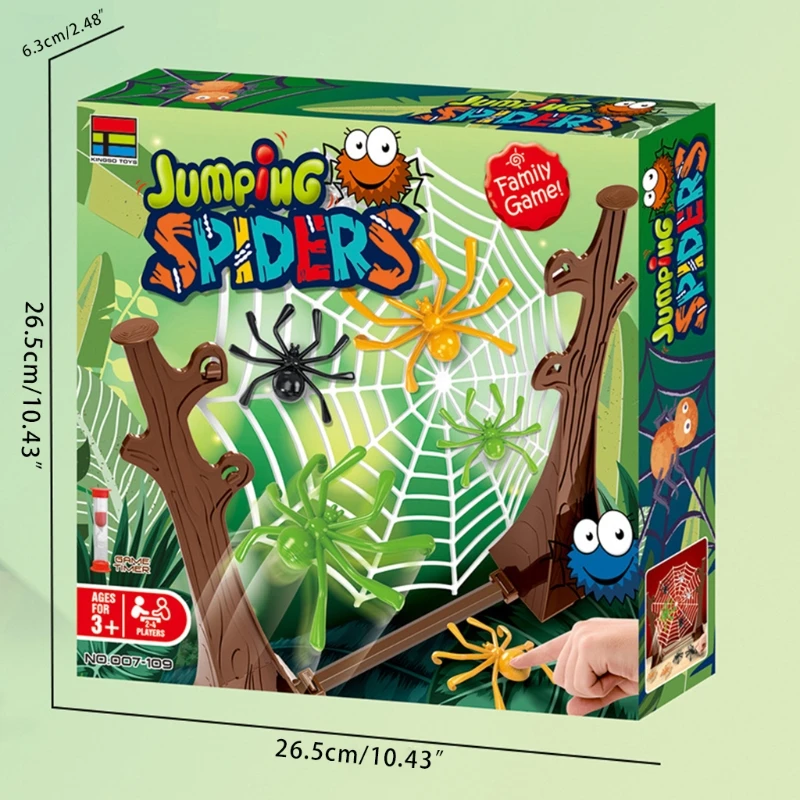 Bambini Board Battle catapulta che rimbalza Spider Toy interazione genitore-figlio gioco da tavolo Party Puzzle Animal Toy