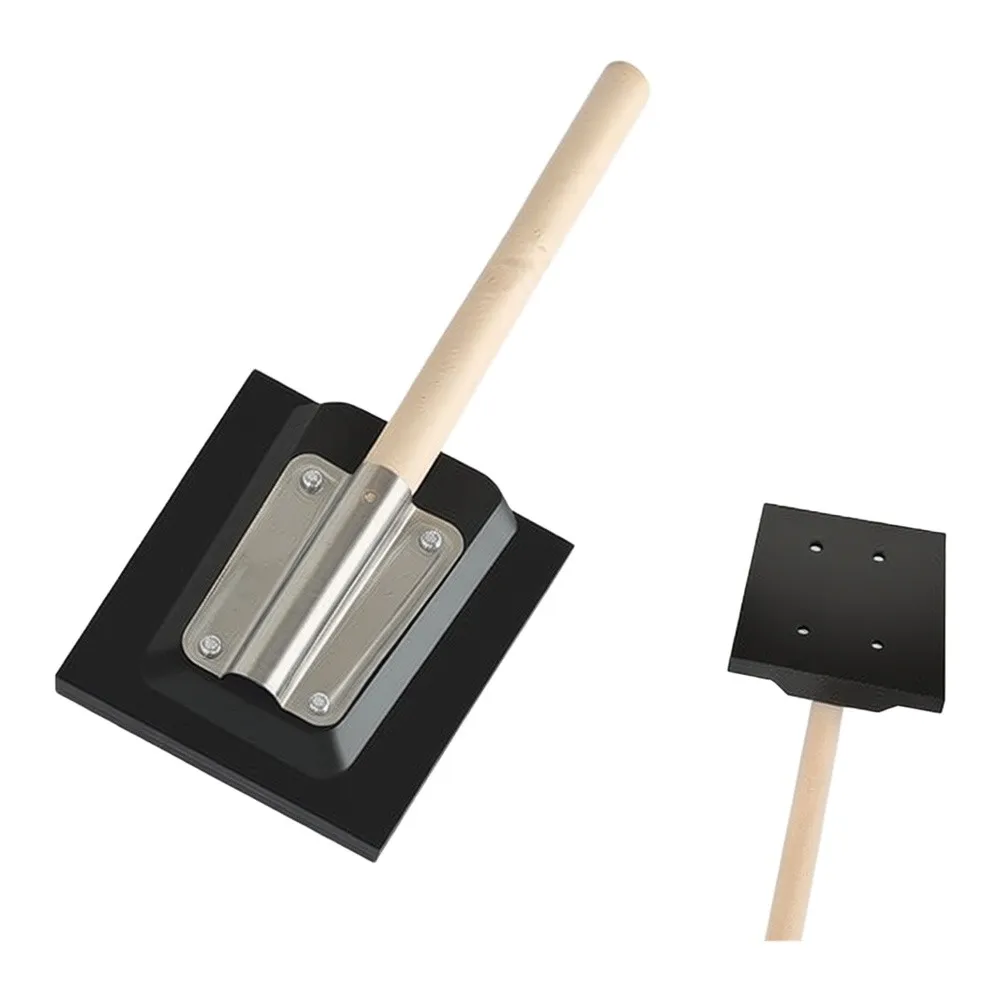 Installation Tool Rubber Mallet for Tile Adjustment Featuring Wear-Resistant Rubber and Solid Wood Construction