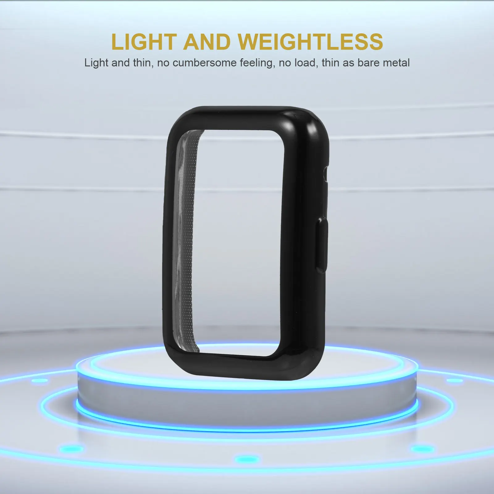 2Pcs Full Coverage Tpu Watch Case Fashionable Slim Protective Shell with Anti Collision Design Chic Watch Cover Compatible with