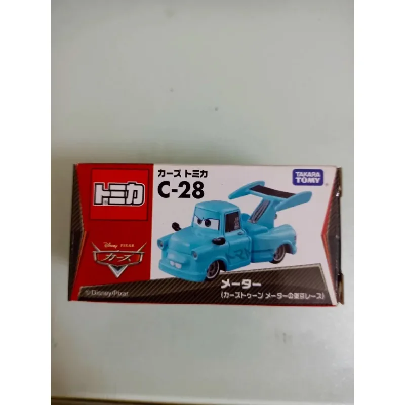 TAKARA TOMY Car General Car King plate McQueen diecast alloy model, children's collection of decorative toys children's gifts.